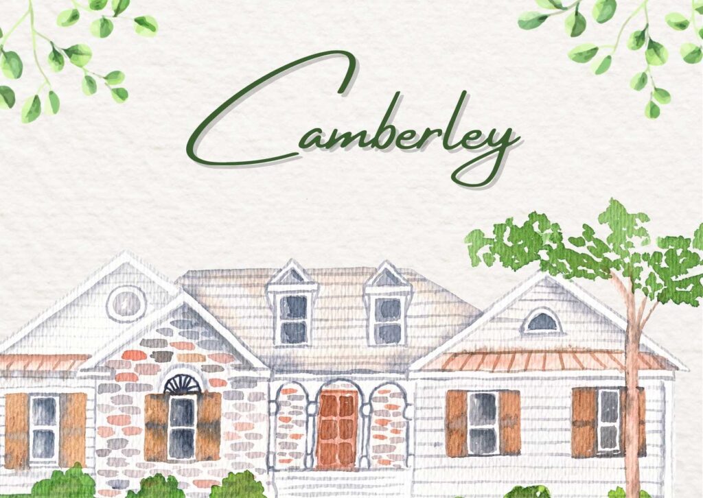 Local professional carpet cleaner using truck-mounted equipment to deep clean plush carpet in a Camberley family living room